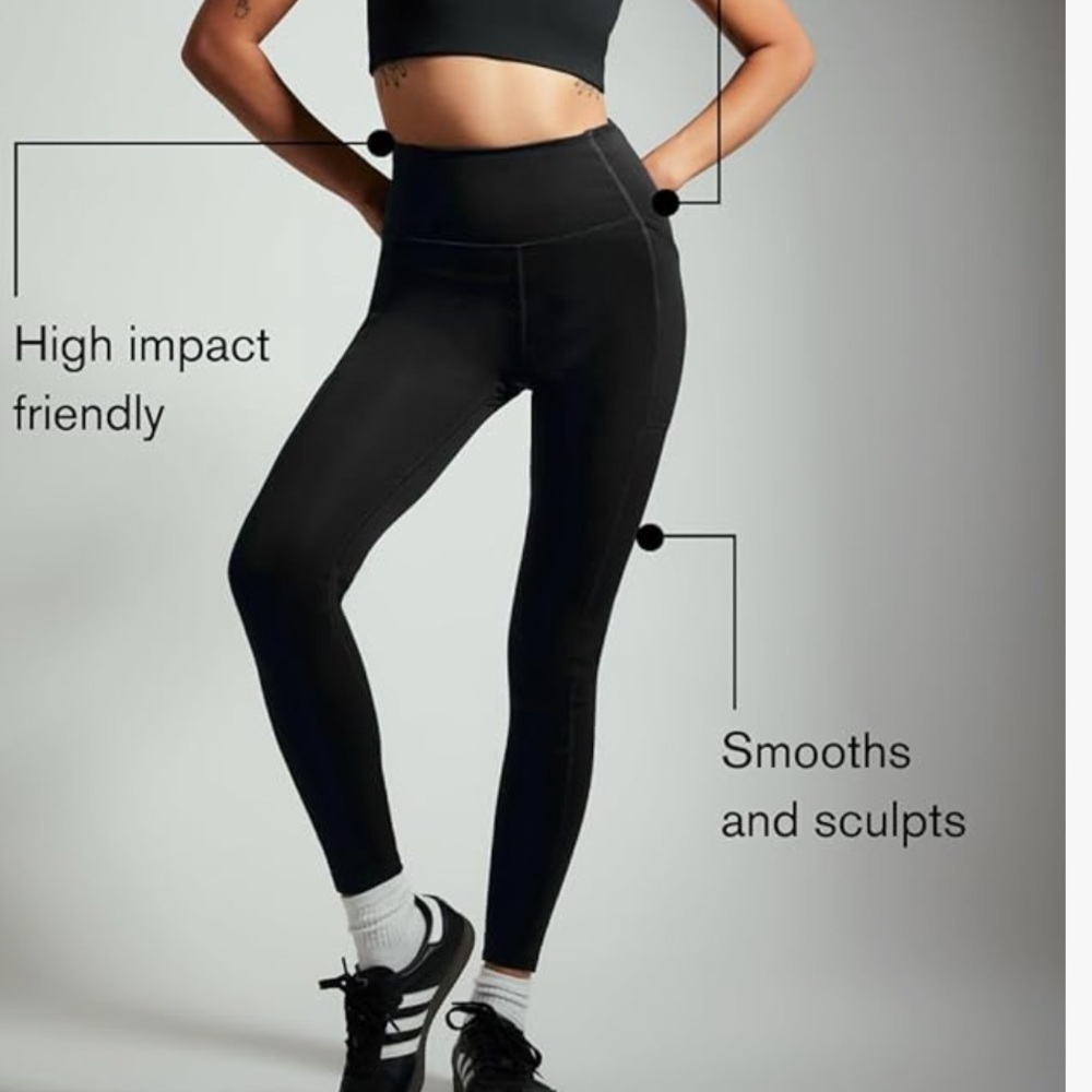 The Girlfriend Collective Black Athletic Leggings